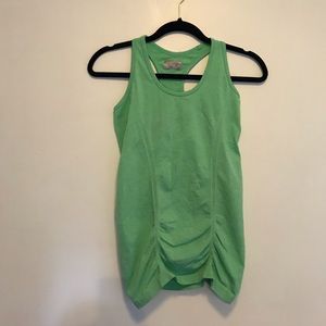 Green athleta racerback